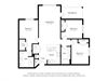 Crossroad Commons_3 Bedroom C_2D Floor Plan
